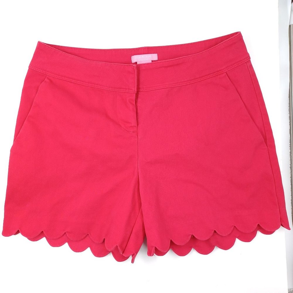 ISAAC MIZRAHI WMN'S Sz 8 LOT, Bundle of 5 Pairs Summer Shorts Solid, Print Lemon - Picture 9 of 12